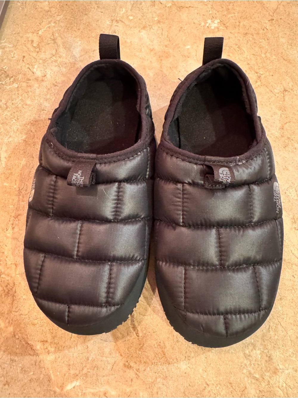 The North Face Youth ThermoBall Slip-On Shoes - Black